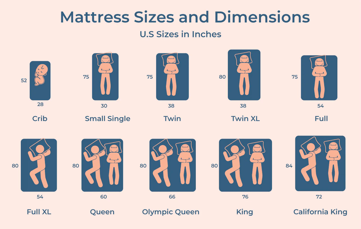 King & Queen Size Bed Dimensions Guide (2024) The Hindu